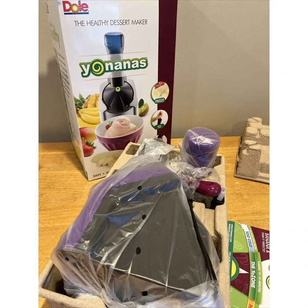 Dole Yonanas Healthy Frozen Fruit Desert Maker‎ Purple